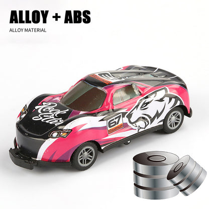 Flip Stunt Alloy Pull Back 4wd Racing Car