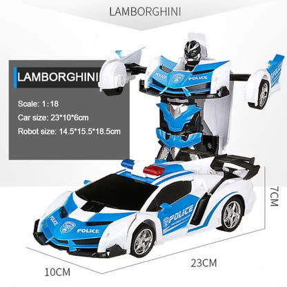 RC Car Transformation Robots Sports Vehicle Model  Drift Car