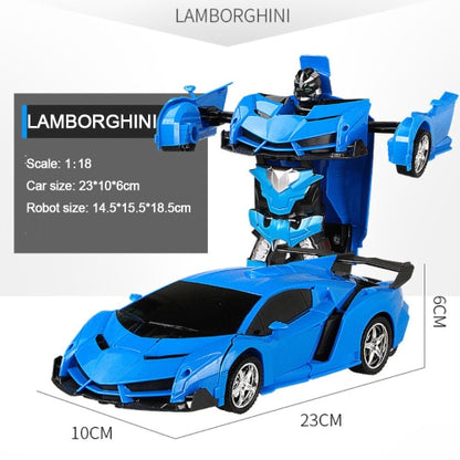 RC Car Transformation Robots Sports Vehicle Model  Drift Car