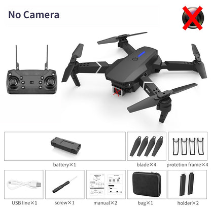 E88Pro RC Drone 4K Professinal With 1080P Wide Angle