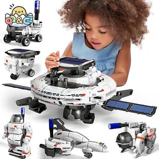 6 in 1 Science Experiment Solar Robot Toy