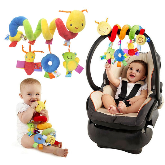 Baby Crib Hanging Rattles Car Seat Toys