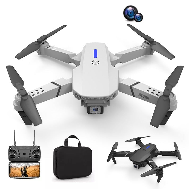 E88Pro RC Drone 4K Professinal With 1080P Wide Angle