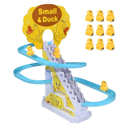 Little Duck Climbing Stairs Toy