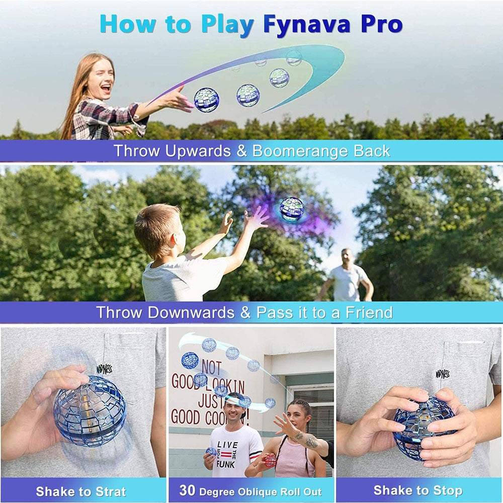 ORIGINAL Flynova Pro Flying Spinner Ball